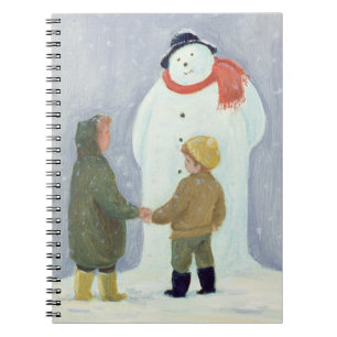 Der Schneemann Notizblock