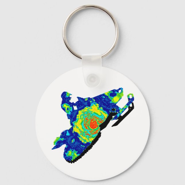 DER SCHNEESTRAUM SCHLÜSSELANHÄNGER (Vorderseite)