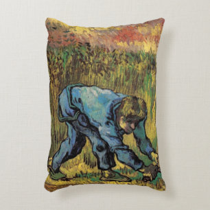 Der Schnitter mit Sichel von Vincent van Gogh Dekokissen