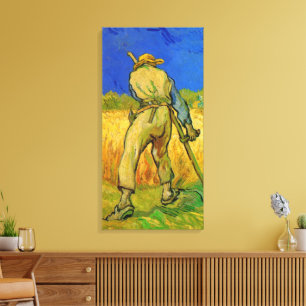 Der Schnitter (nach Millet) von Vincent van Gogh Leinwanddruck