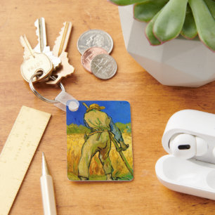 Der Schnitter (nach Millet) von Vincent van Gogh Schlüsselanhänger