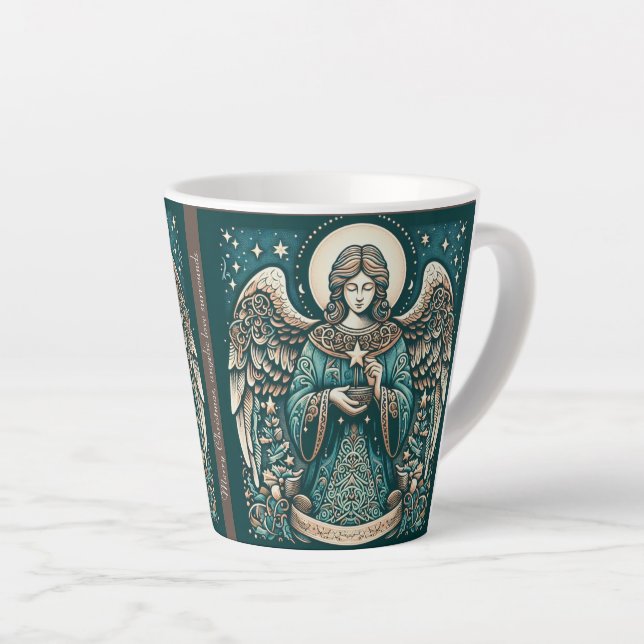 Der schöne Engel unter den Sternen Milchtasse (Rechte Ecke)