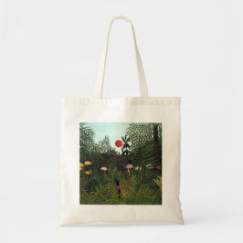 Der schöne Henri Rousseau-Jungfrau-Wald Tragetasche