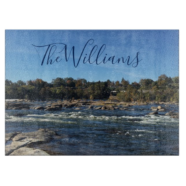 Der schöne James River Schneidebrett (Vorderseite)