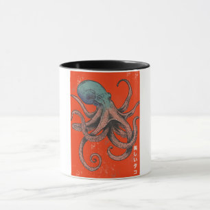 Der schöne Krake Tasse