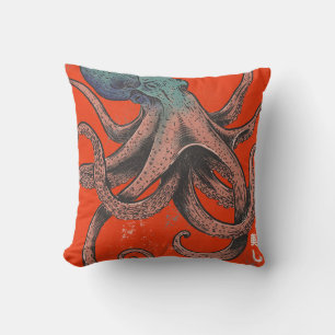 Der schöne Oktopus Kissen