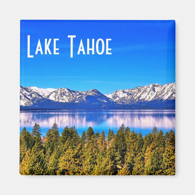 Der schöne See Tahoe Magnet (Vorne)