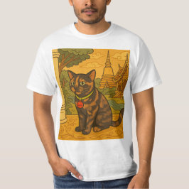 Der schöne Siam Cat T - Shirt für Männer