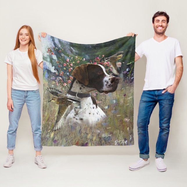 Der schöne Zeiger im Feld Fleecedecke (Beispiel)