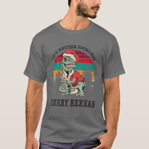 Der schönere Schnabellose Hunger Trex Santa Merry T-Shirt