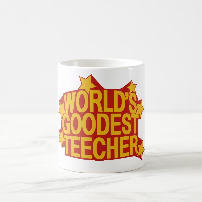 Der schönste Lehrer der Welt Kaffeetasse (Mittel)