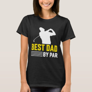 Der schönste Vater Par Voll Golf Vatertag T-Shirt