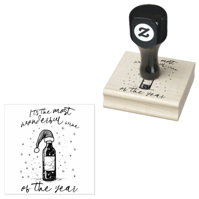 Der schönste Wein des Jahres Gummistempel (Stempel)