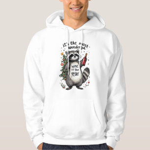 Der schönste Wein des Jahres Raccoon Hoodie