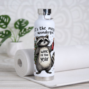 Der schönste Wein des Jahres Raccoon Trinkflasche