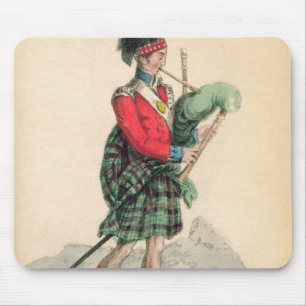 Der schottische Pfeifer Mousepad