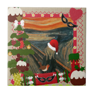 der schreckliche Weihnachten Fliese