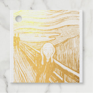 Der Schrei (1895) Edvard Munch Holzschnitt Fine Ar Geschenkanhänger