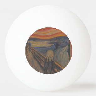Der Schrei der Natur von Edvard Munch 1893 Tischtennisball