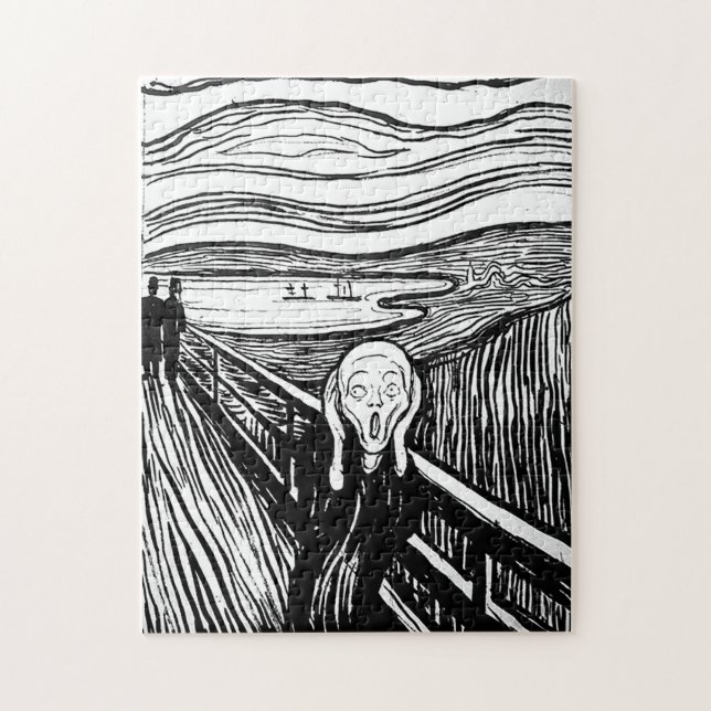 Der Schrei durch Edvard Munch (Vertikal)