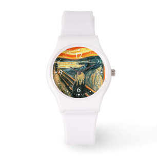 Der Schrei durch Edvard Munch Armbanduhr