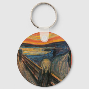 Der Schrei durch Edvard Munch Schlüsselanhänger