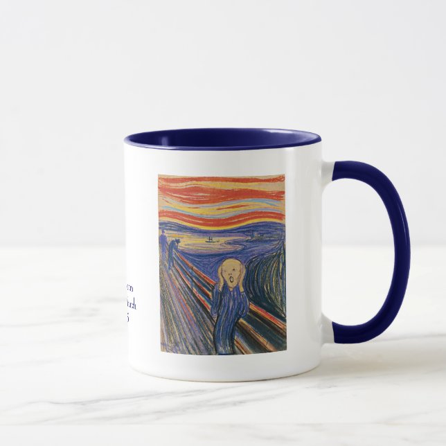 Der Schrei durch Edvard Munch Tasse (Rechts)