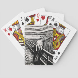 Der Schrei EDVARD MUNCH 1895 Spielkarten