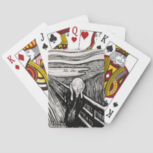 Der Schrei EDVARD MUNCH 1895 Spielkarten