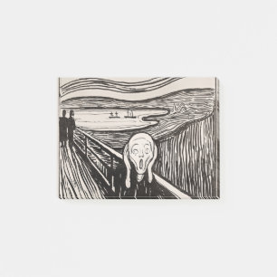 Der Schrei Edvard Munch Post-it Klebezettel