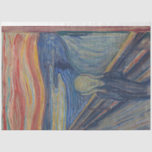 Der Schrei, Edvard Munch Seidenpapier