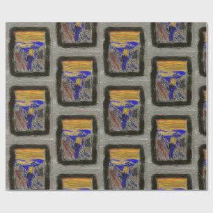 Der Schrei Geschenkpapier