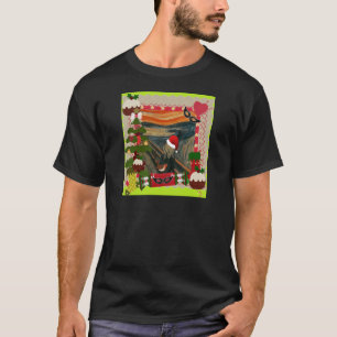 der Schrei hässlich Weihnachten T-Shirt