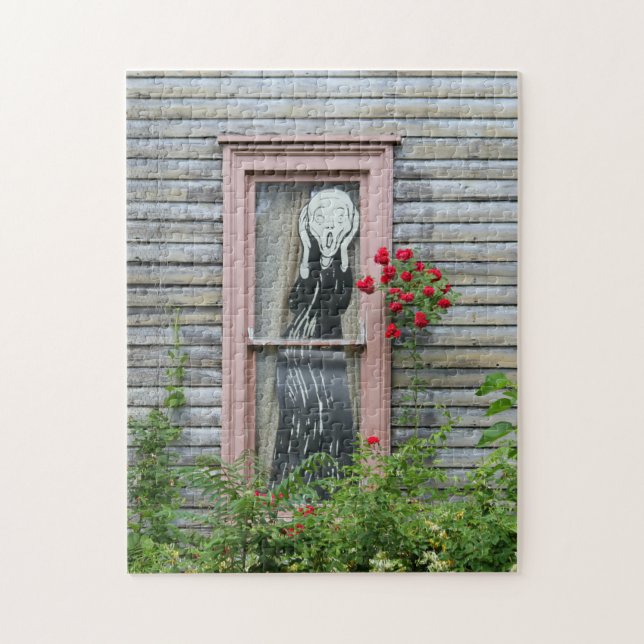 Der Schrei in einem Fenster (11 x 14) (Vertikal)