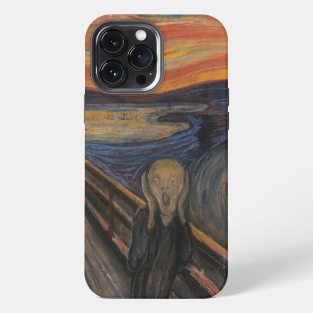 Der Schrei iPhone 13 Pro Max Hülle (Rückseite)