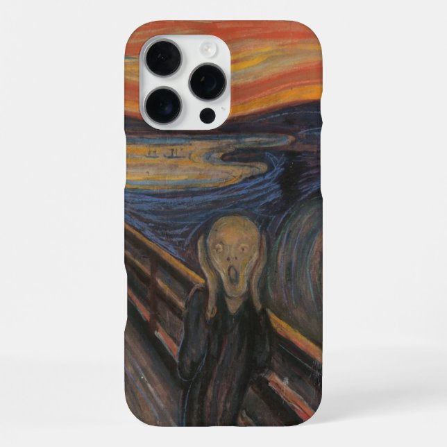 Der Schrei iPhone 16 Pro Max Hülle (Rückseite)