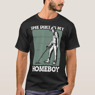 Der Schrei ist mein Homeboy Gold Silver Edelsteine T-Shirt