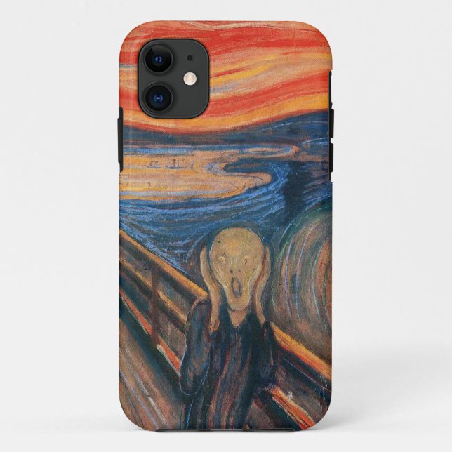 Der Schrei-Kunst-Fall Case-Mate iPhone Hülle (Rückseite)