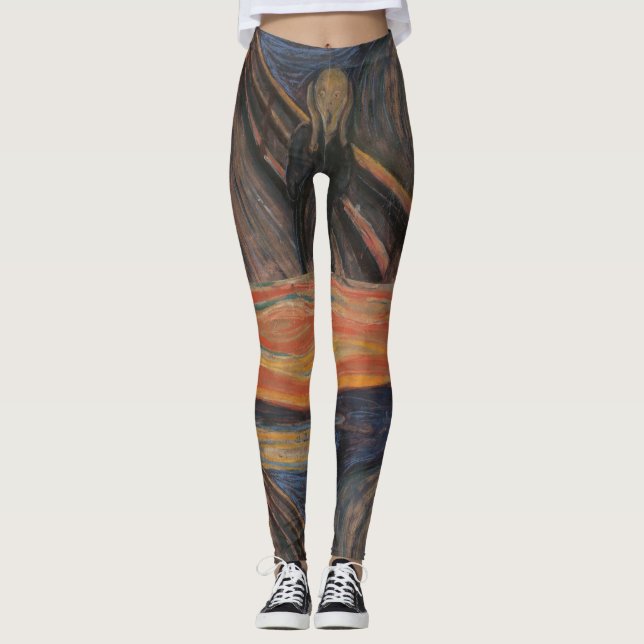 Der Schrei Leggings (Vorderseite)