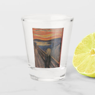 Der Schrei Schnapsglas
