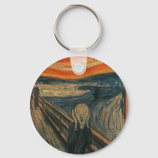 Der Schrei (texturiert) von Edvard Munch Schlüsselanhänger