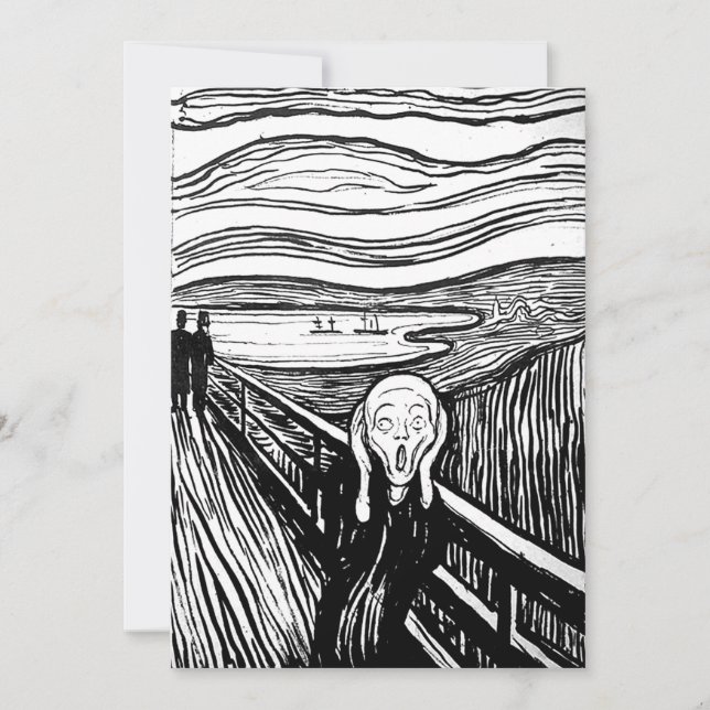 Der Schrei von Edvard Munch (Vorderseite)