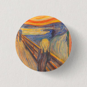 Der Schrei von Edvard Munch Button