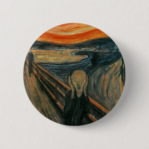 Der Schrei von Edvard Munch Button