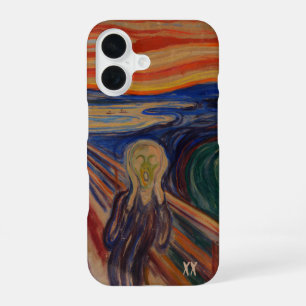 Der Schrei von Edvard Munch – Personalisierte Kuns iPhone 16 Hülle