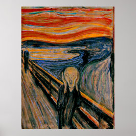 Der Schrei von Edvard Munch Poster
