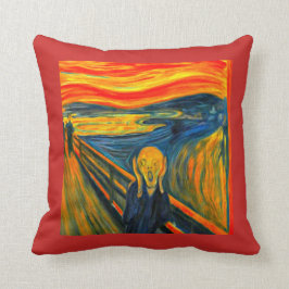 Der Schrei von "Munch", "Fine Art"  Kissen