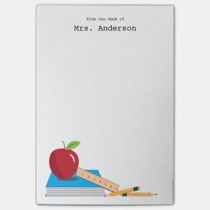 Der Schreibtisch-personalisierte klebrige Post-it Klebezettel