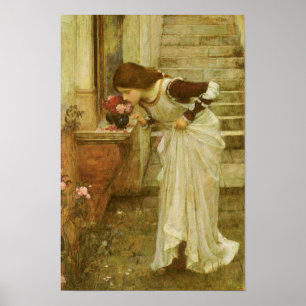 Der Schrein von John William Waterhouse Poster