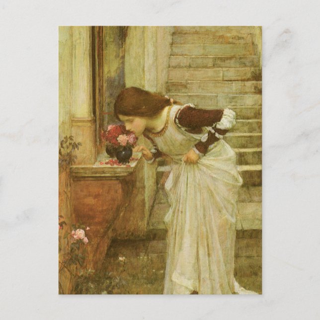 Der Schrein von John William Waterhouse Postkarte (Vorderseite)